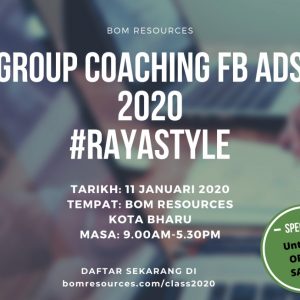 GROUP COACHING FB ADS #RayaStyle